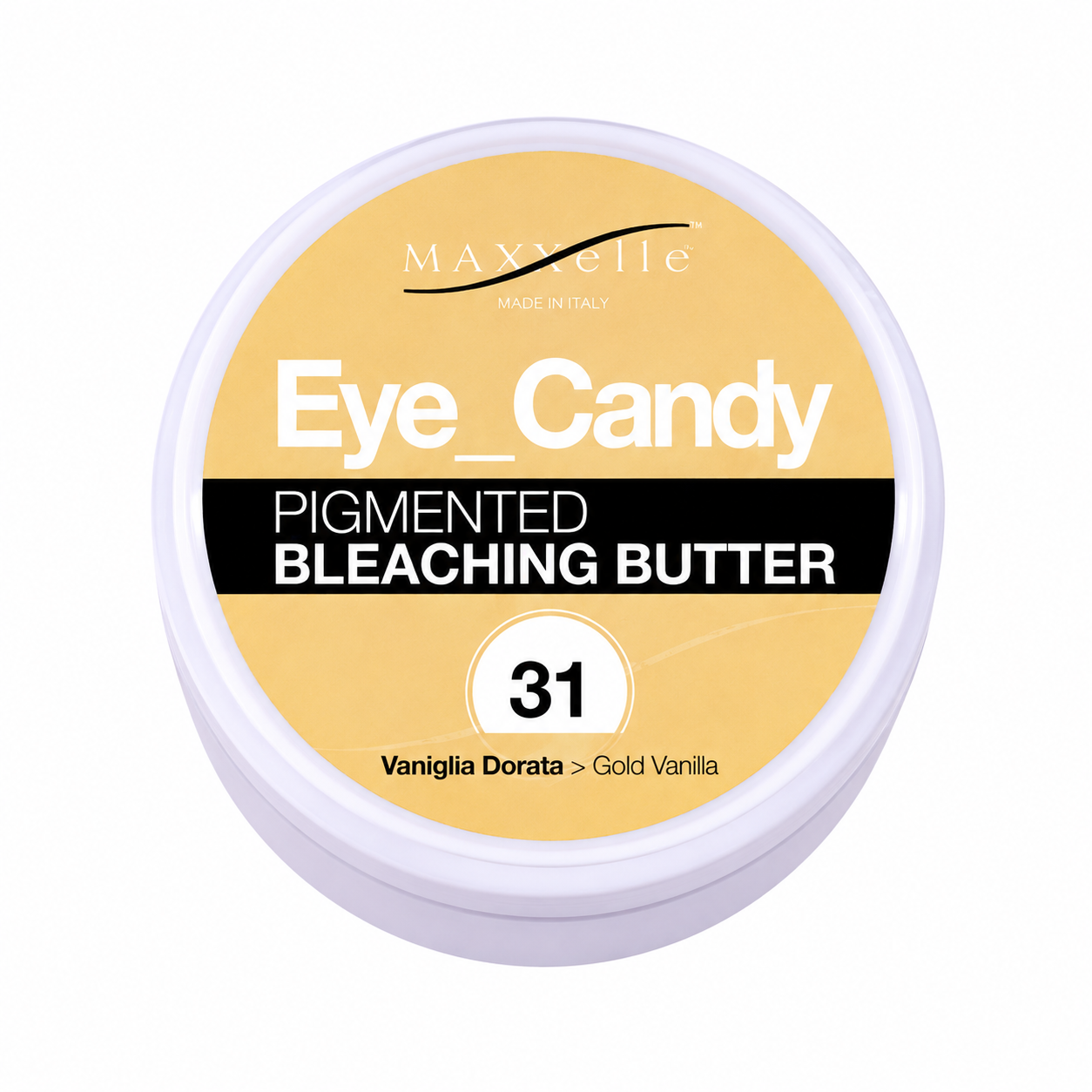 קרם הבהרה לשיער עם צבע MAXXelle Eye Candy 31 גולד וניל